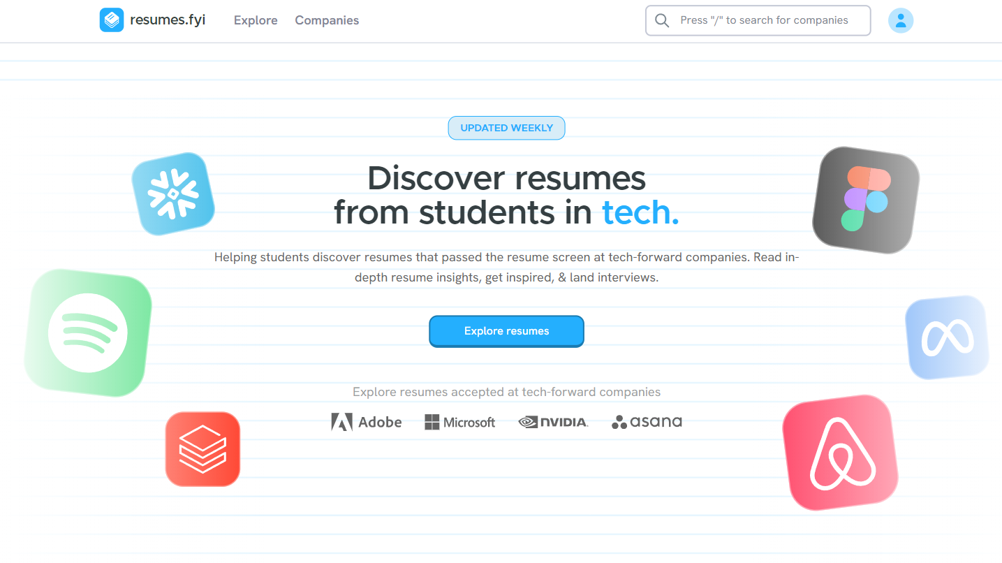 Resumes.fyi